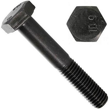 Болт шестигранный с неполной резьбой М6х50 DIN 931 класса прочности 10.9